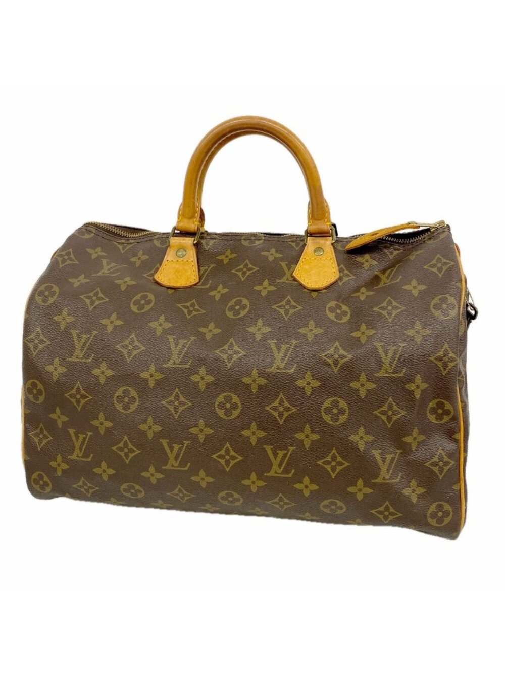 Louis Vuitton Handbag Monogram Speedy 35 Brown